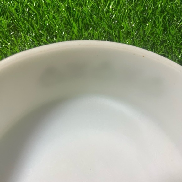 Vintage Anchor Hocking Fire King Meadow Green 437 casserole 1.5 qt - Picture 7 of 9